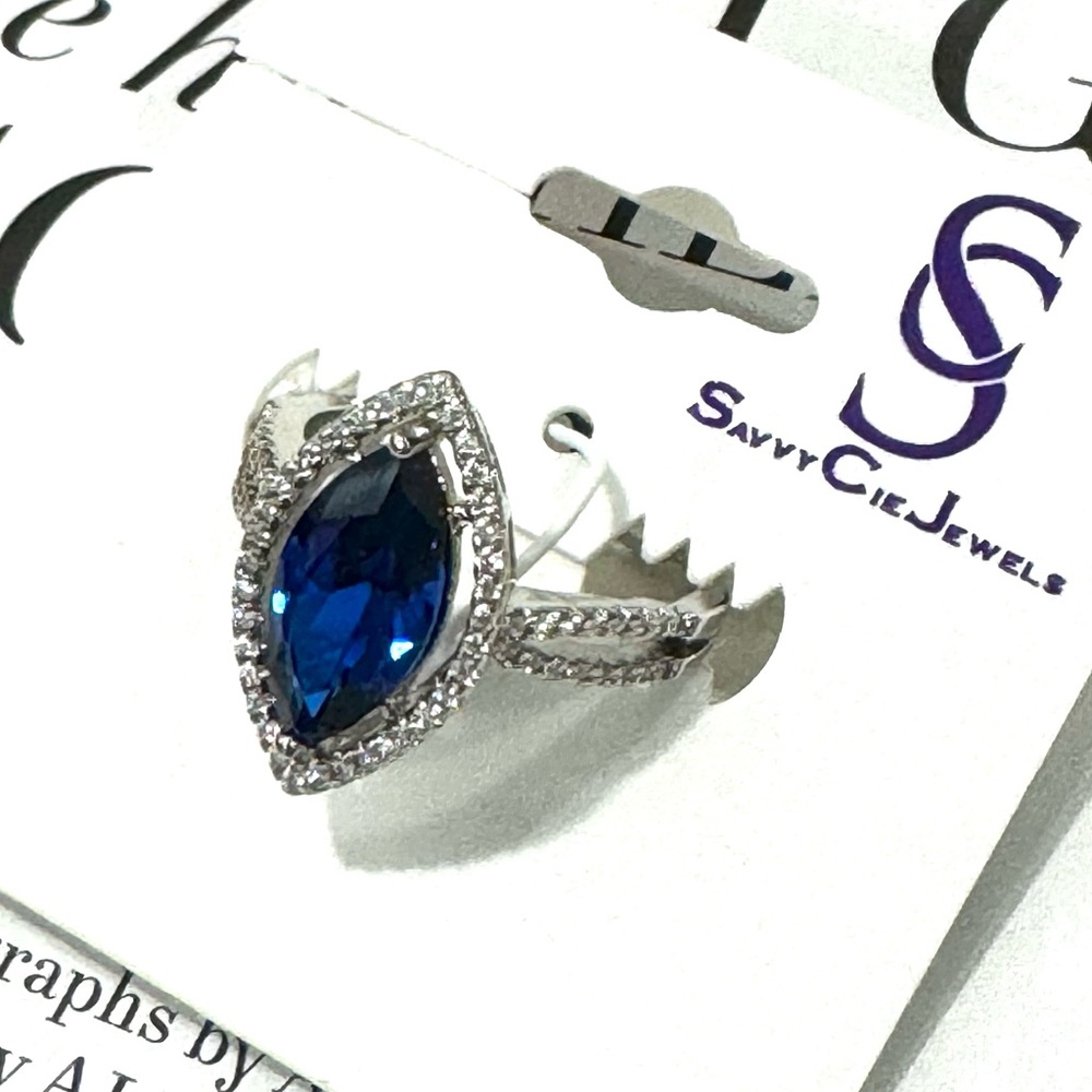 18K Silver ring - Picture 6 of 8